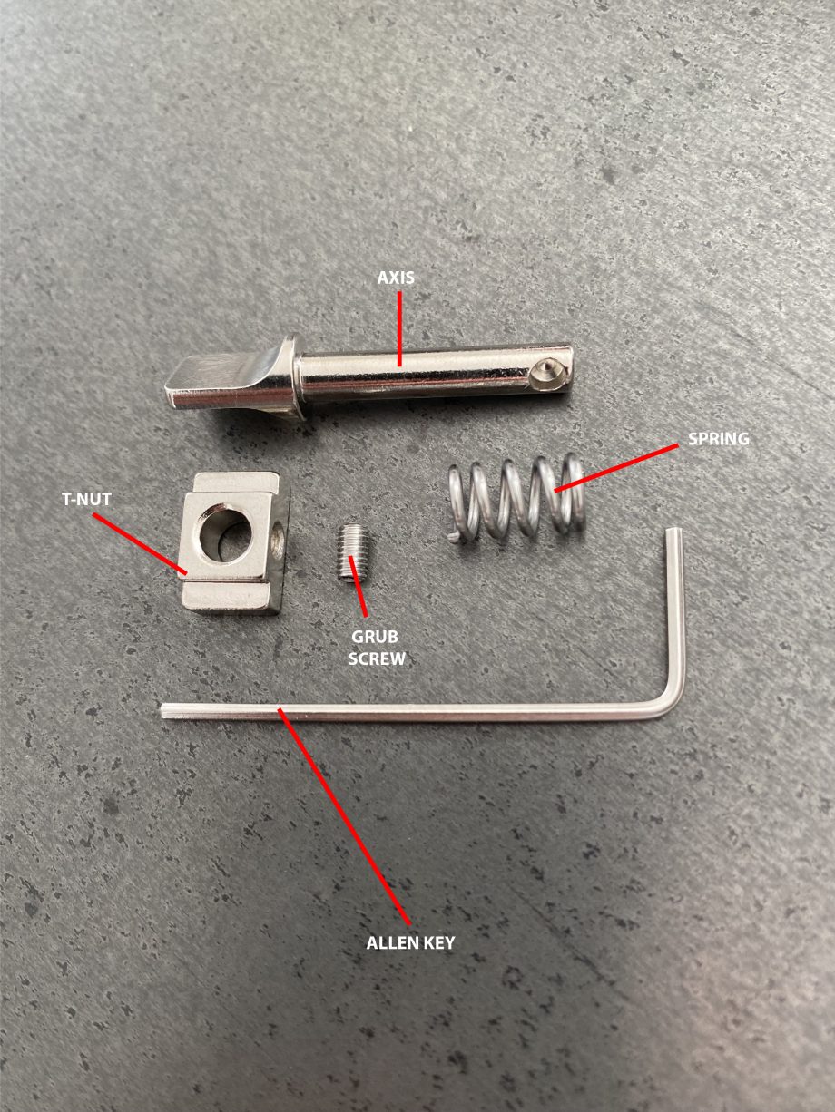 Koalition Quick Release Screw System parts