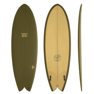 planche de surf twin the Angler